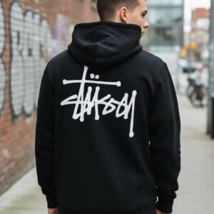 Sudadera Hombre Capucha Oversize Hoodie Stussy Hip-hop Moda