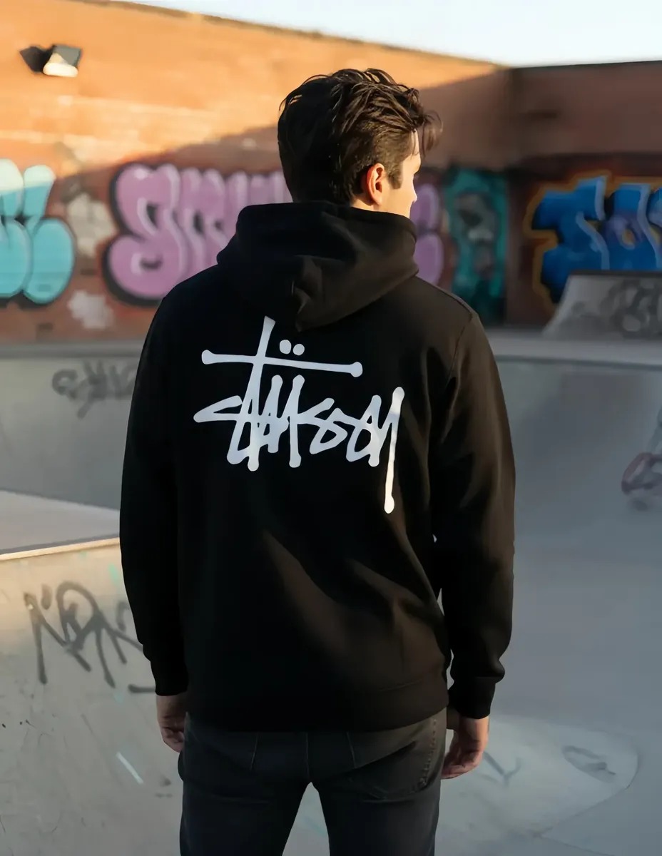 Sudadera Hombre Capucha Oversize Hoodie Stussy Hip-hop Moda - Image 4