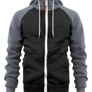 Chaqueta De Capucha Casual De Moda Para Hombres Sudadera