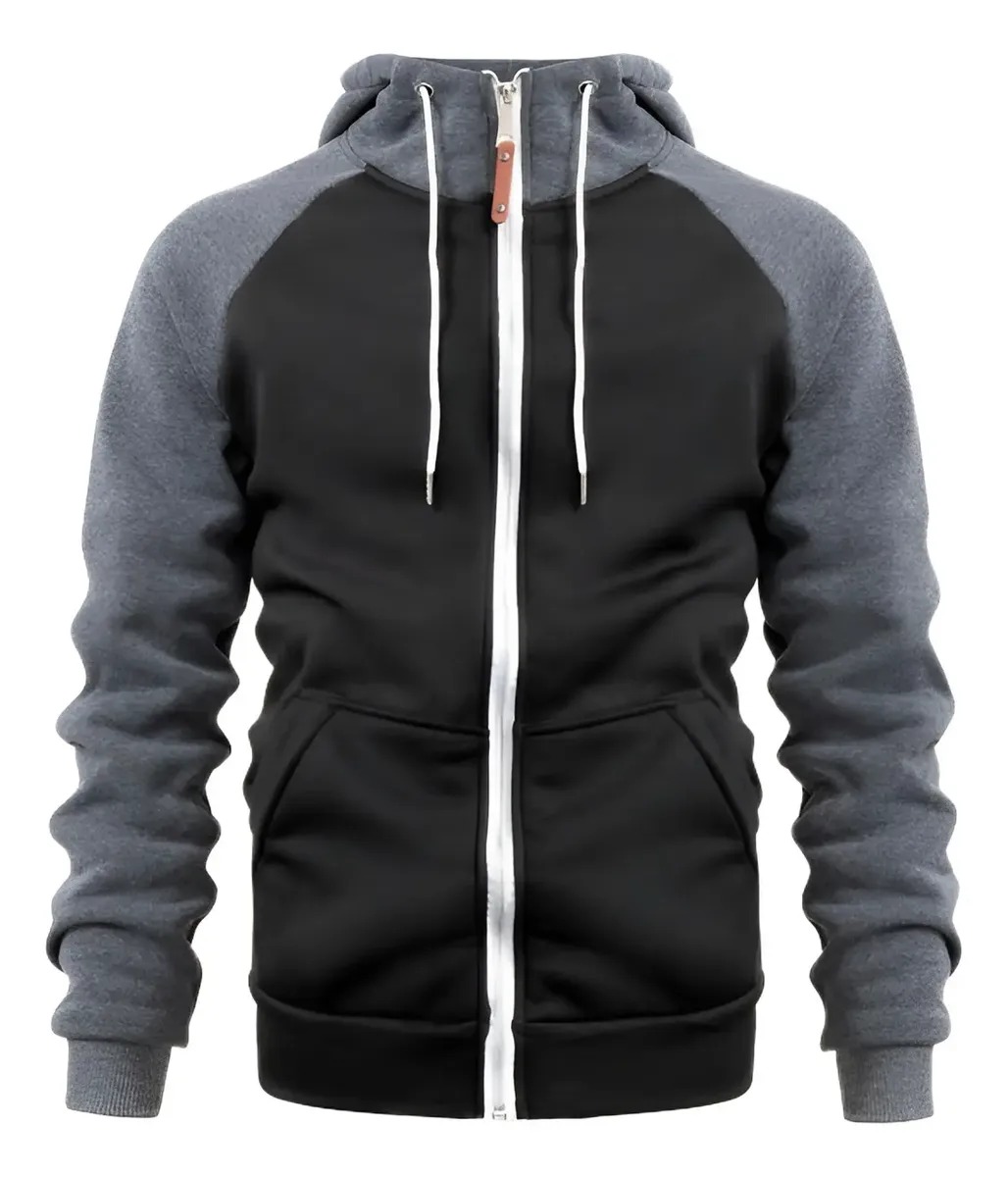 Chaqueta De Capucha Casual De Moda Para Hombres Sudadera