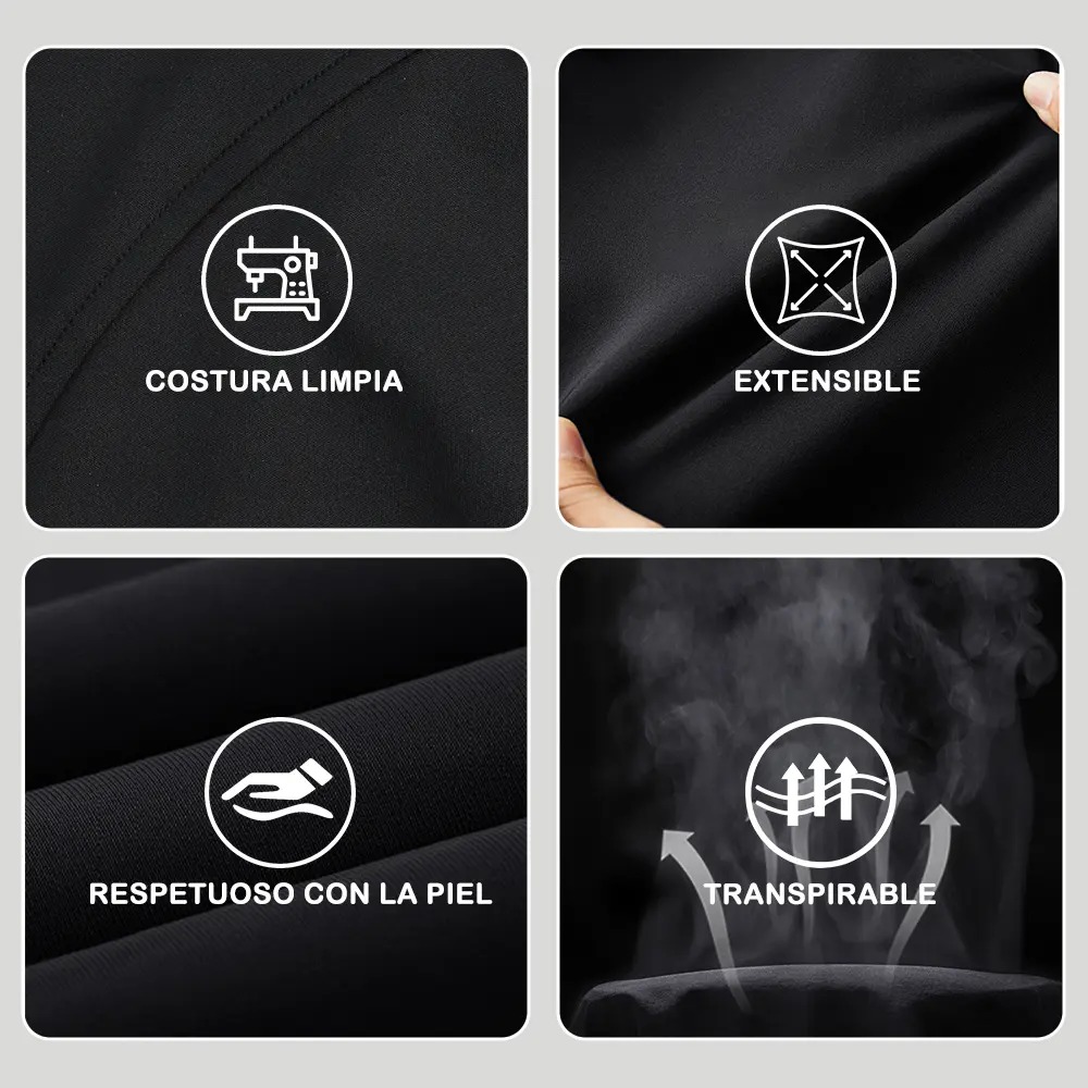 2pzs Playera Hombre Camisetas De Manga Corta Estampadas - Image 3
